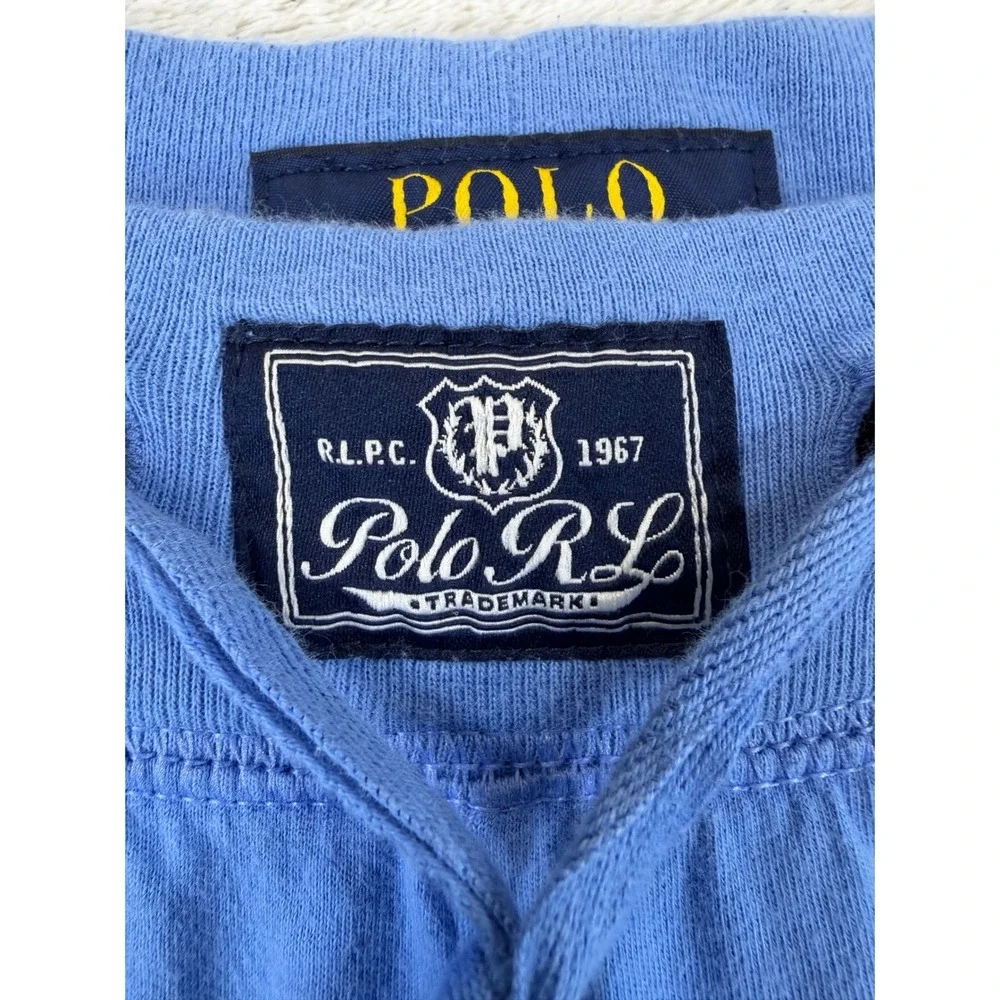 Polo Ralph Lauren Mens Blue Sleepwear  Shorts Drawstring Lounge Pajamas Large